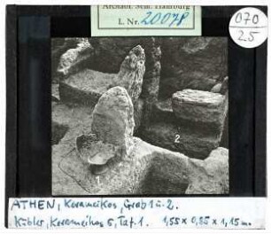 Athen: Kerameikos, Grab 1 u 2