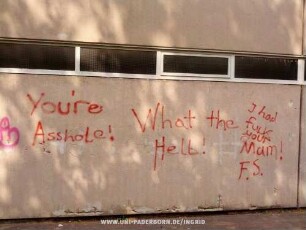 You're Asshole! | What the Hell! | I had fuck your Mum! | F.S.