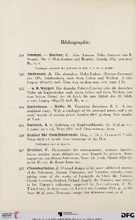 Bibliographie (Nr. 341-383)