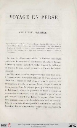 Voyage en Perse