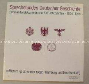 Kassette mit Schallplatten zur deutschen Geschichte, Textbeilage