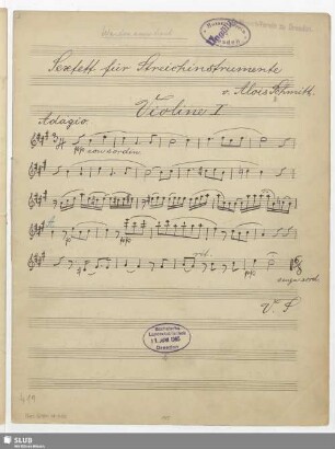 Violine I.