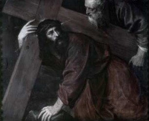 Christus und Simon von Kyrene
