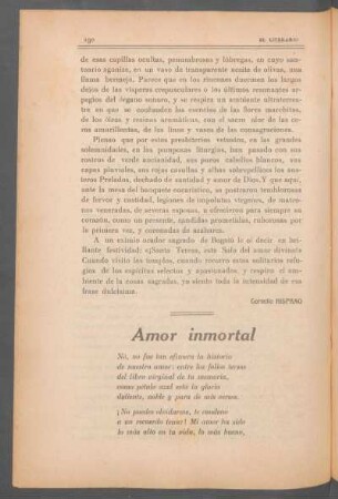 Amor inmortal