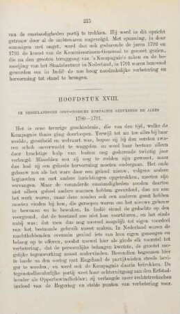 Hoofdstuk XVIII. De Nederlandsche Oost-Indische Kompagnie gedurende de Jaren 1780 - 1791