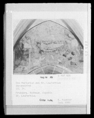 Das Martyrium des St. Laurentius