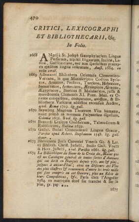 470-491, Critici, Lexicographi et Bibliothecarii, &c.