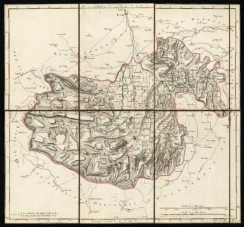 Atlas National de France en départements
