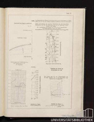 Tafel IX. Flügel Nr. 6, vorn eben, hinten gekrümmt.