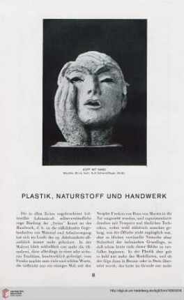 3: Plastik, Naturstoff und Handwerk