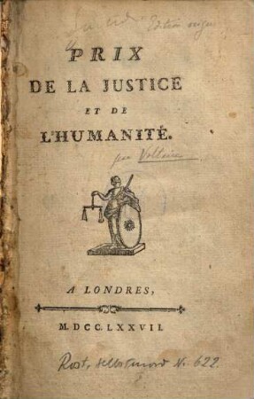 Prix de la justice et de l'humanité