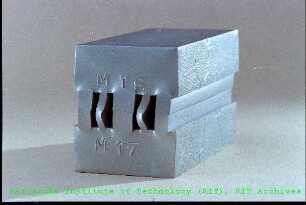 Diffusionsgeschweißte Probe des Instituts für Materialforschung (IMF)