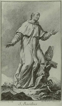 S. Basilius (nach einer Statue der Hofkirche)