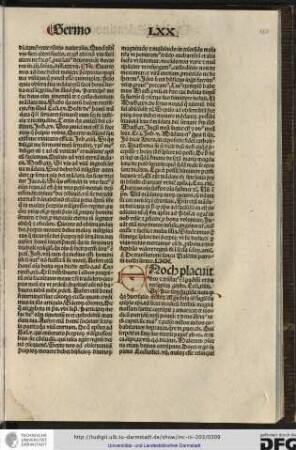De translatione sancti Valentini patroni nostri, sermo lxx.