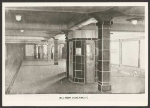 Ansichtskarte Bahnhof Hasenheide