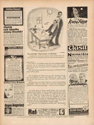 "Provisorische Regierungen in England"