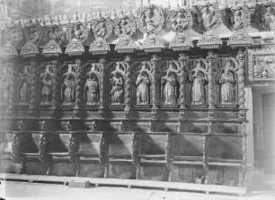 La Merced, Chorgestühl (Sammlung Richard Wegner 1869/1931 – Forschungsreise zum Sonnentor von Tiahuanaco 1927-1929)