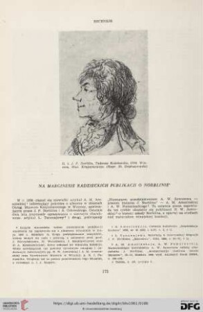 Na marginesie radzieckich publikacji o Norblinie