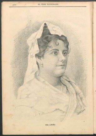 [Retrato de] Una limeña.