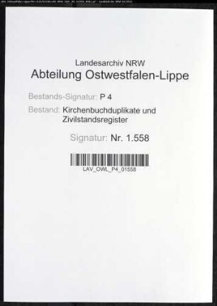 Kirchenbuchduplikate der katholischen Gemeinde (GHT 1860-1862). (Gemeinde: Benninghausen, katholische Gemeinde)