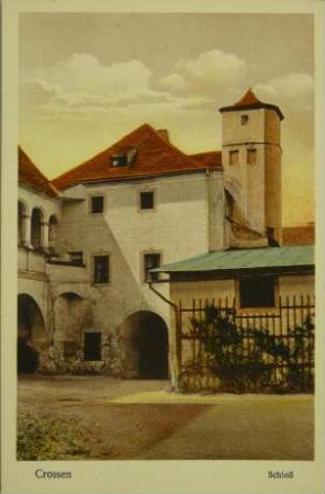 Postkarte, Crossen (Krosno Odrzańskie)