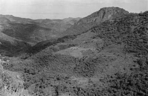 Nordwest Abbruch des Simien Gebirges : Blick auf den Nordwest Abbruch des Simien Gebirges.