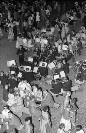 Freiburg: Musikkapelle, von oben