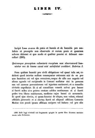 Rubrica I. - Rubrica XX.