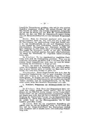 Präparation zur Kirchengeschichte der Neuzeit