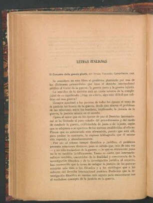 Il concetto della guerra giusta, por Sergio Panunzio
