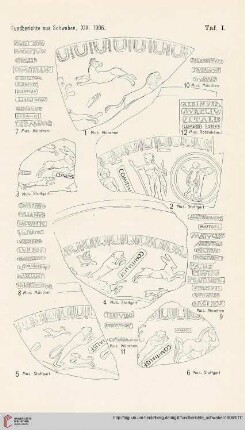 Tafel I-III
