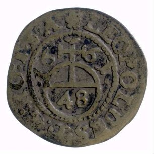 Münze, Schilling, 1661