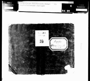 Gesamtregister zu den Bänden 40 und 41