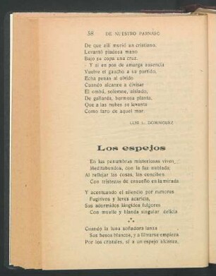 Los espejos