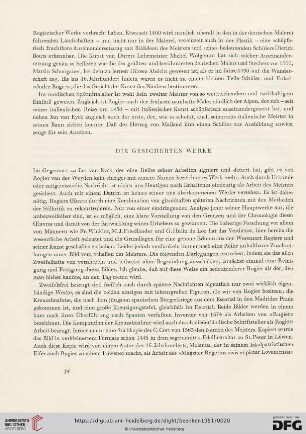 Die gesicherten Werke