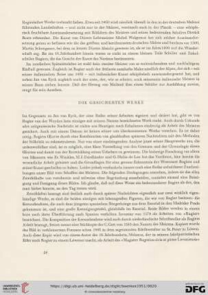 Die gesicherten Werke