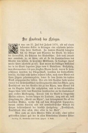 Erlebnisse eines freiwilligen Jägers im Feldzuge 1870/71