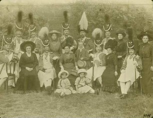 Fotografie des Neusser Sappeur-Korps 1911