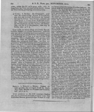 [Wilmsen, F. P.]: Denkmal der Liebe geweihet dem verewigten Probst Dr. G. A. L. Hanstein von Freunden und Verehrern. Berlin: Dieterici & Mittler 1821