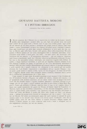 17: Giovanni Battista Moroni e i pittori bresciani, [2]