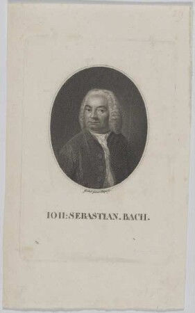 Bildnis des Ioh. Sebastian Bach