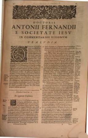 Commentarii in Visiones veteris Testamenti ...
