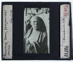 Bamberg, Dom,Bamberg, Dom, Ostchor (Georgenchor) : Relief: Apostel Jonas