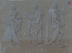 Drei Gewandfiguren