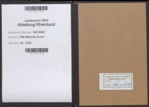 Landeszuschüsse zum Wiederaufbau der Stadt- und Landesbibliothek Düsseldorf.