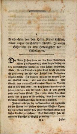 Miscellaneen artistischen Innhalts. 15. 1783