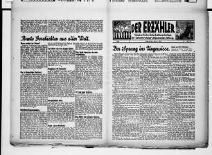 Der Erzähler. 1931-1933