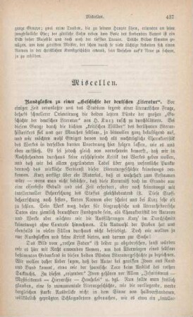 437-440 Miscellen