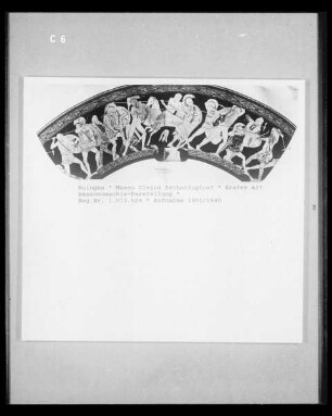 Krater mit Amazonomachie-Darstellung