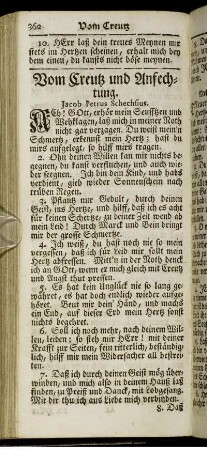 Vom Creutz und Anfechtung.